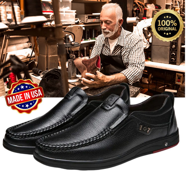 Men's Comfortable Relaxed Fit Lightweight Breathable Arch Support Cushioned Walking Shoes