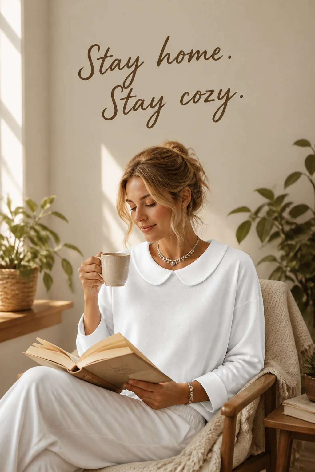 A Vintage Frame for Slow Mornings