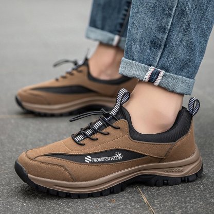 (👨‍⚕️Medical Certification®️) Men's Comfortable Orthopedic Shoes Waterproof Hiking Shoes Sneakers [Effect: Relieves Foot Pain]