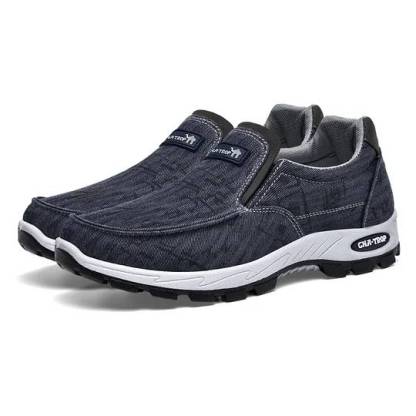 Men's Slip-On Orthopedic Shoes(Medical certification️)– Arch Support Sneakers for Casual Shoes, Lightweight Walking Shoes for Foot and Heel Pain Relief