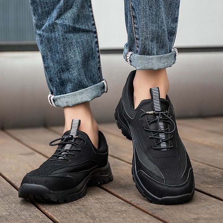 (👨‍⚕️Medical Certification®️) Men's Comfortable Orthopedic Shoes Waterproof Hiking Shoes Sneakers [Effect: Relieves Foot Pain]