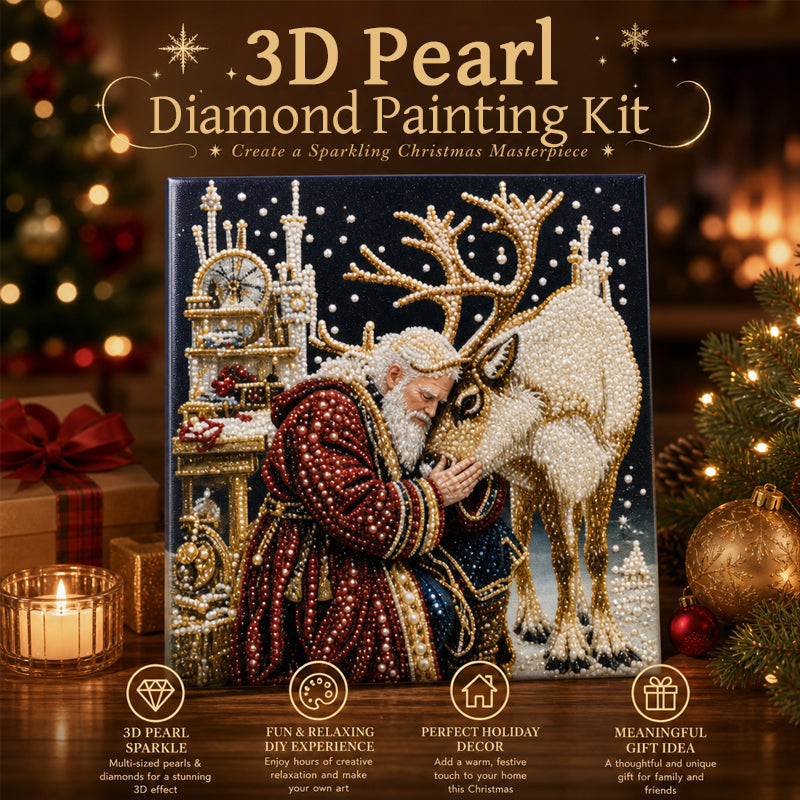 🌟Christmas Reindeer Diamond Painting Art Kit🎨