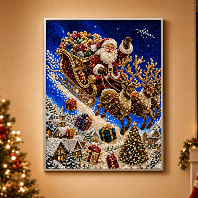 🌟Christmas Reindeer Diamond Painting Art Kit🎨