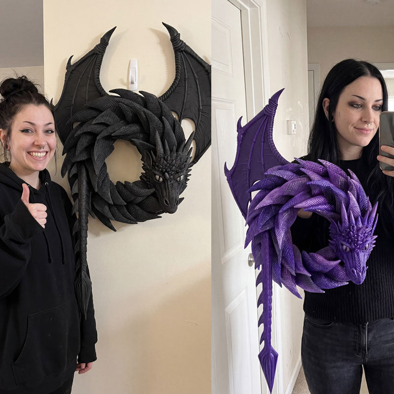 Dragon's Embrace Wreath – Fantasy Home Accent
