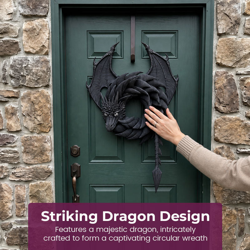 Dragon's Embrace Wreath – Fantasy Home Accent