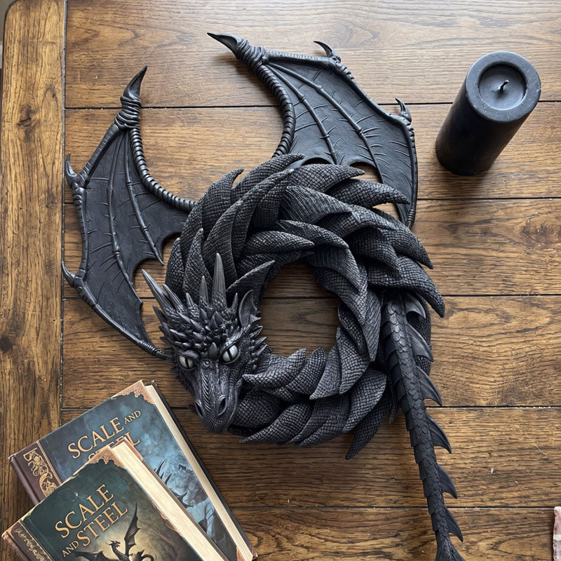 Dragon's Embrace Wreath – Fantasy Home Accent