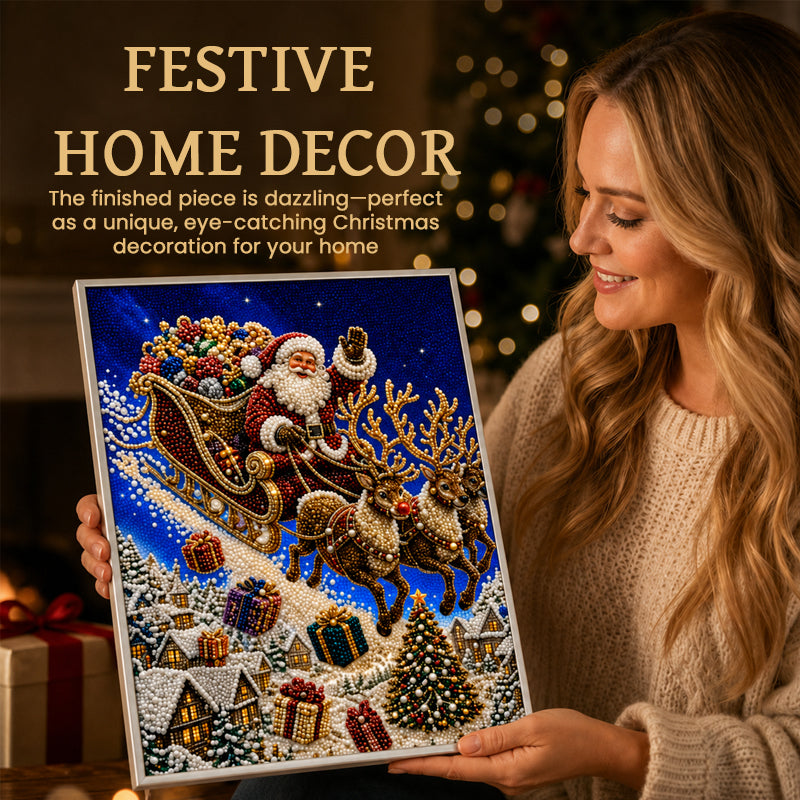 🌟Christmas Reindeer Diamond Painting Art Kit🎨