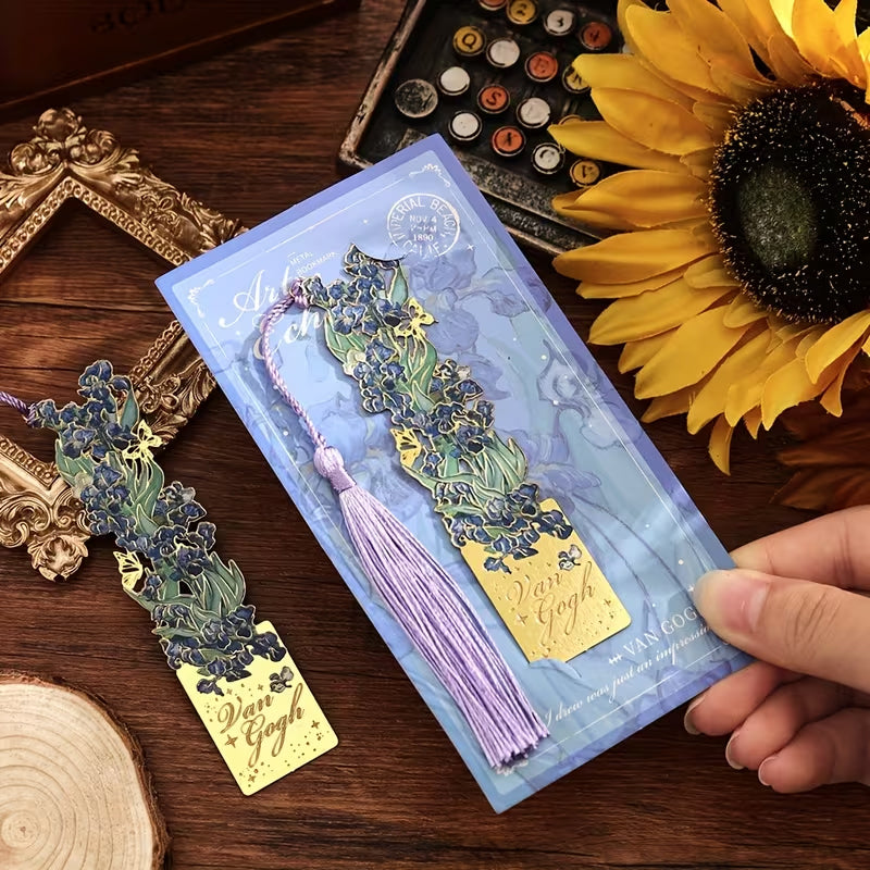 🎨 Van Gogh Hollow Bookmark – Vintage Art Inspired Bookmark 📚