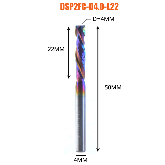 2 Flutes Carbide Compression Router  Bits for Woodworking UP & DOWN Cut  Spiral End Mill Millling Cutters 