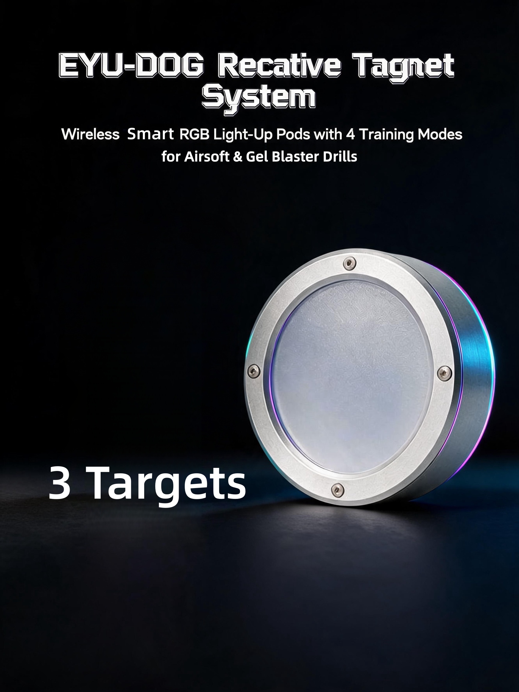 EYU-DOG Reactive Target System | 3-Target Pack (Expansion)