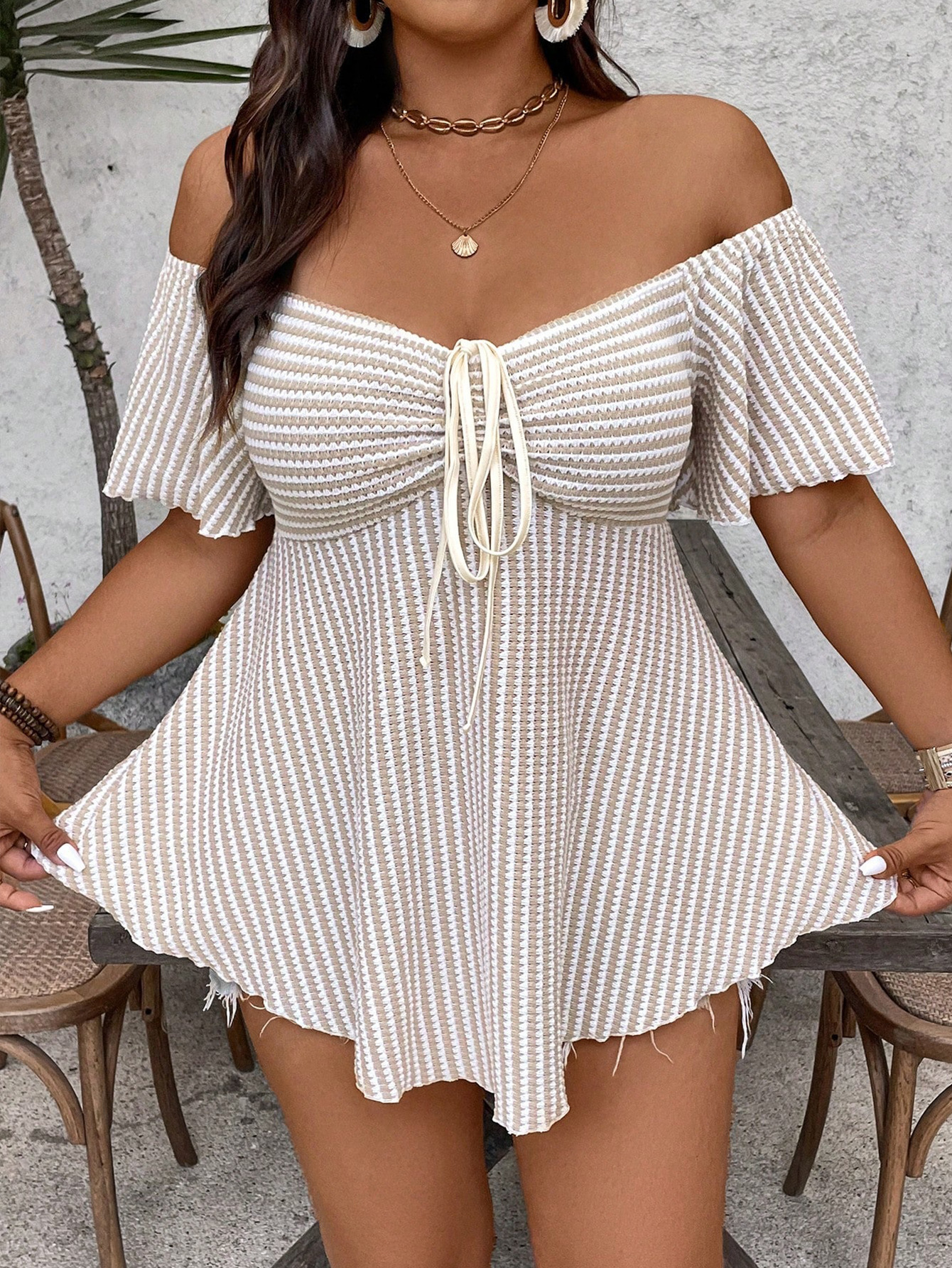 The Catalina Peplum Top