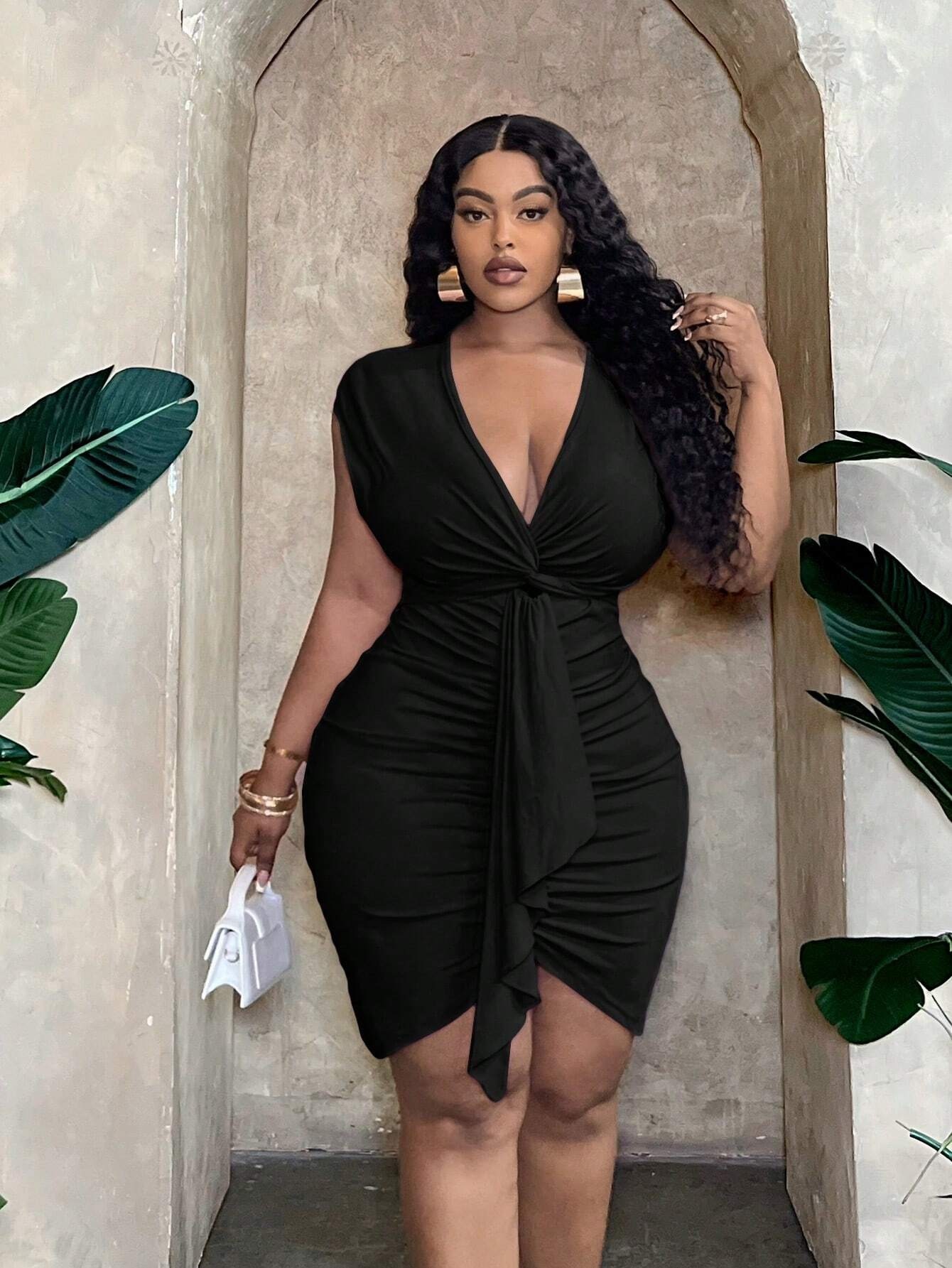 The Knockout Wrap Dress