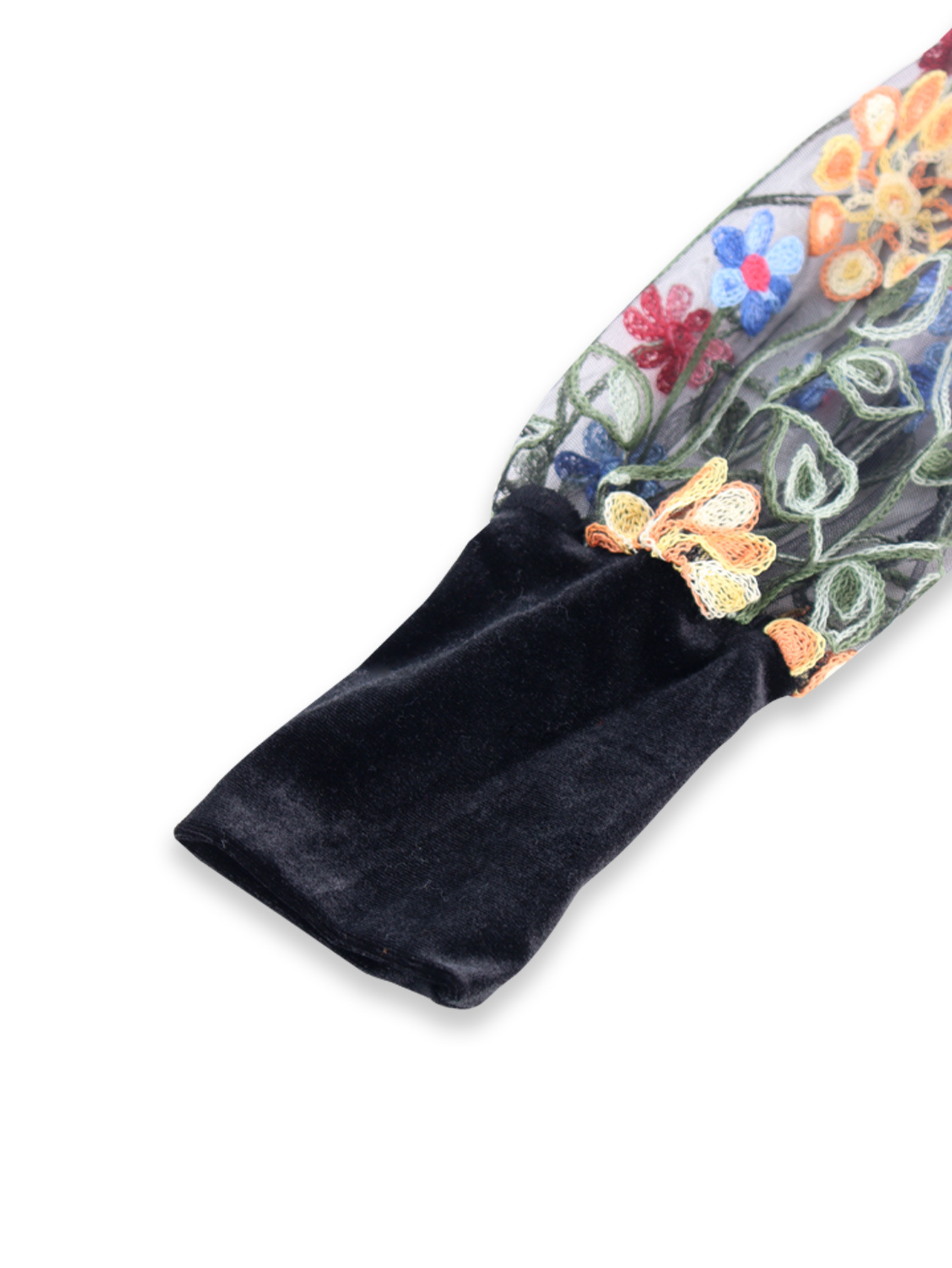The Noir Bloom Dress