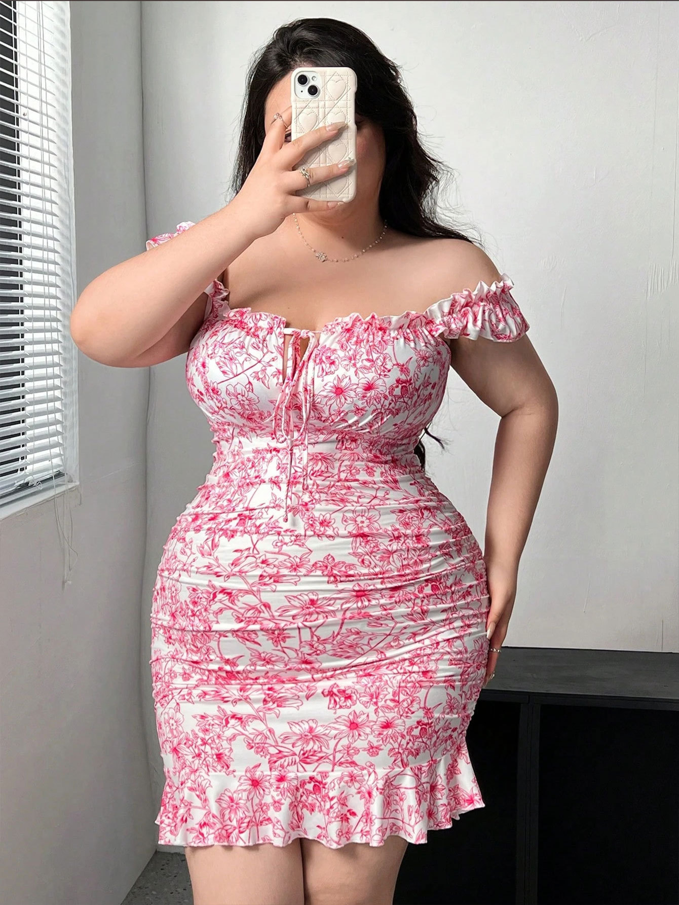 The Sweetheart Ruched Dress