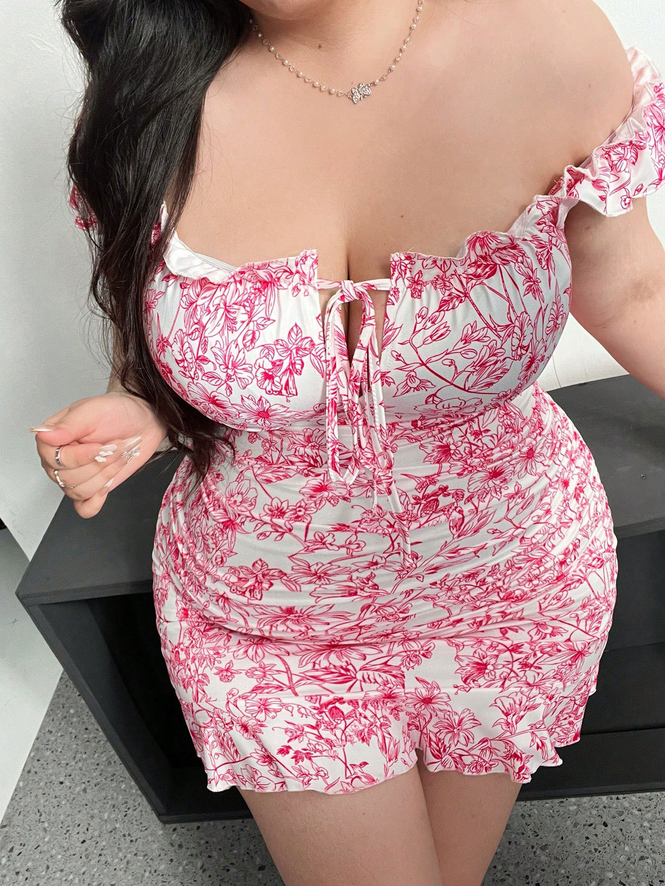 The Sweetheart Ruched Dress