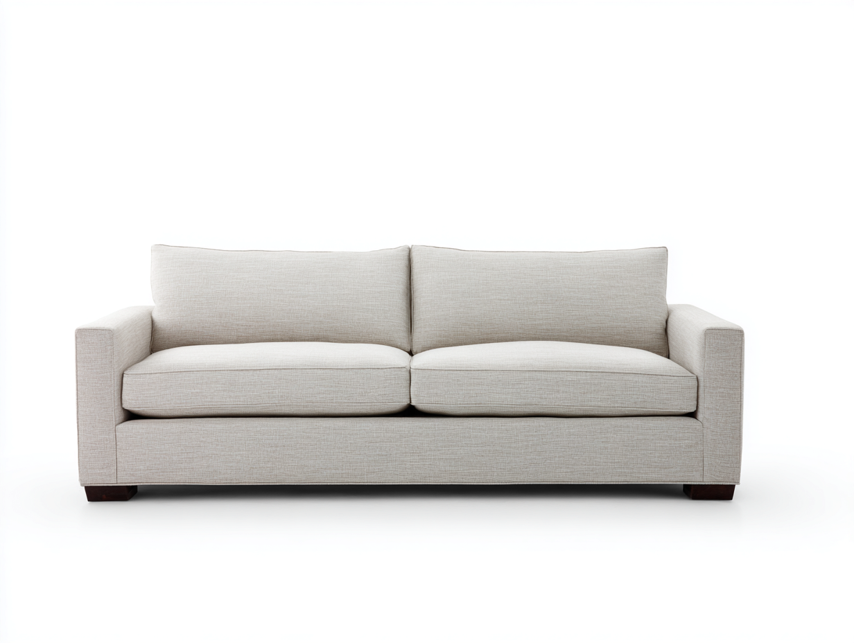 2-Sitzer Sofa - Stoffbezug Polsterung - Beige - 178x92x85 cm - Modernes Design-Janoioabode