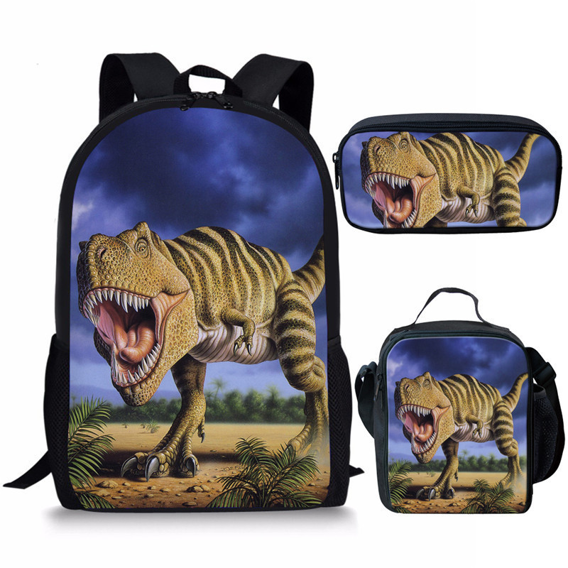 Jurassic World Backpack School Sports Bag for Kids Boy Girl