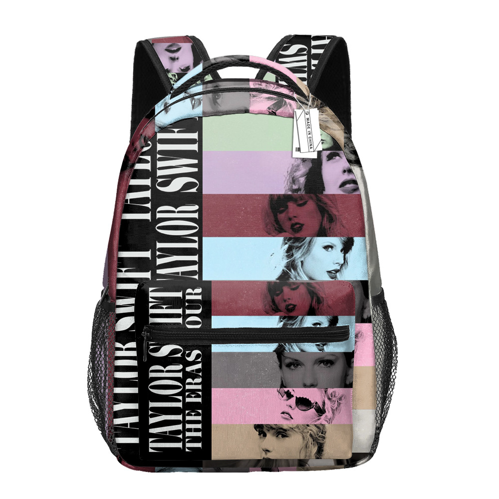 Taylor Swift Schoolbag Backpack Teenager Large Capacity School Shoulder Bag
