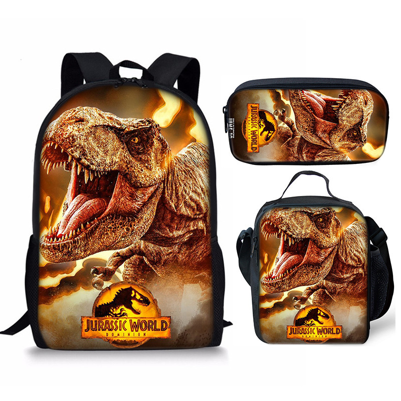 Jurassic World Backpack Kids Jurassic World Anime School Bag Ideal Present