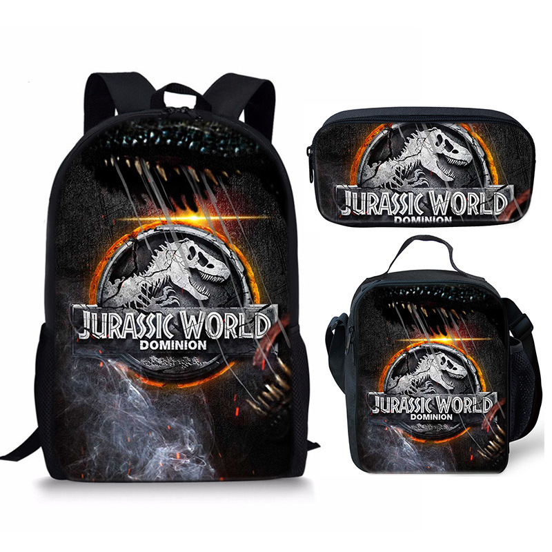 Jurassic World Backpack Kids Jurassic World Anime School Bag Ideal Present