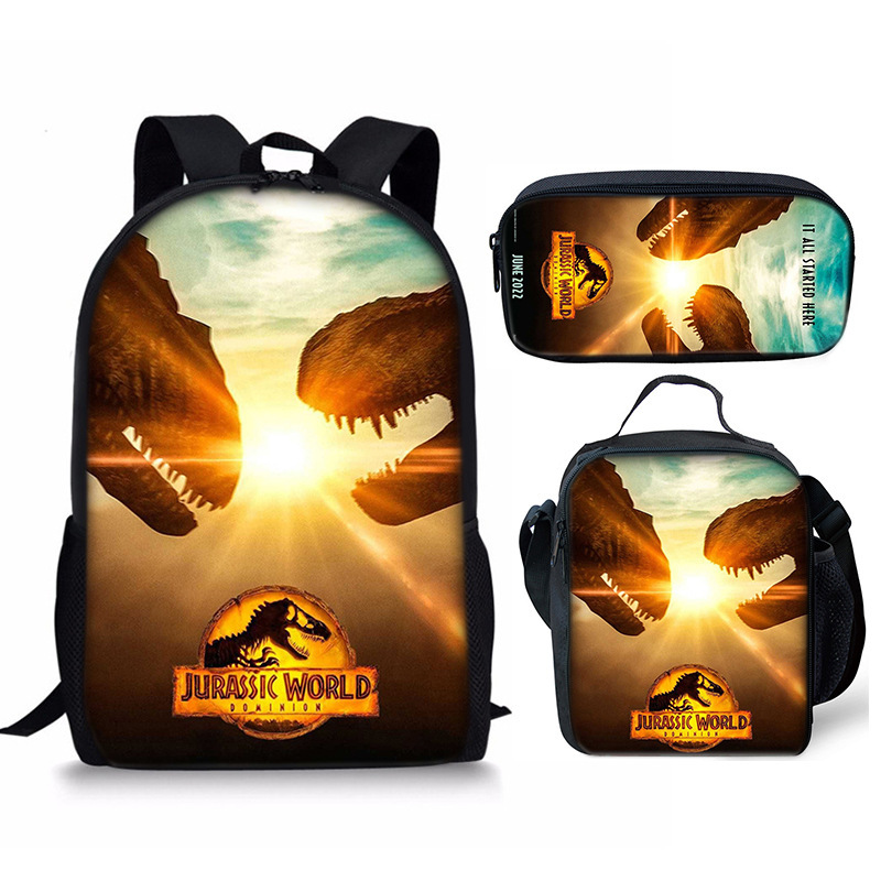 Jurassic World Backpack Kids Jurassic World Anime School Bag Ideal Present