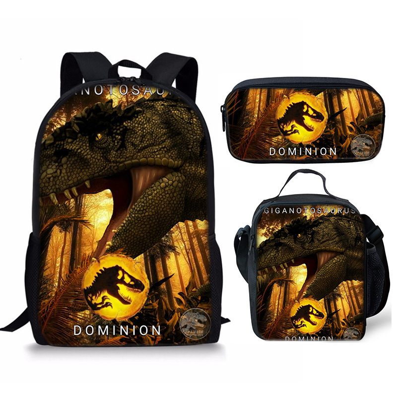 Jurassic World Backpack Kids Jurassic World Anime School Bag Ideal Present