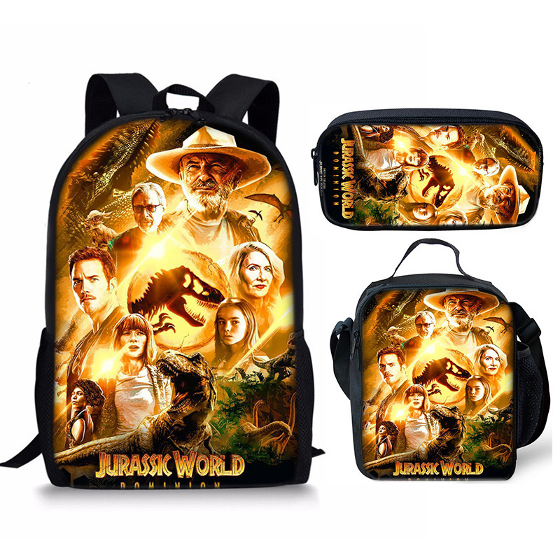 Jurassic World Backpack Kids Jurassic World Anime School Bag Ideal Present