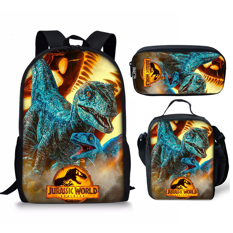 Jurassic World Backpack Kids Jurassic World Anime School Bag Ideal Present