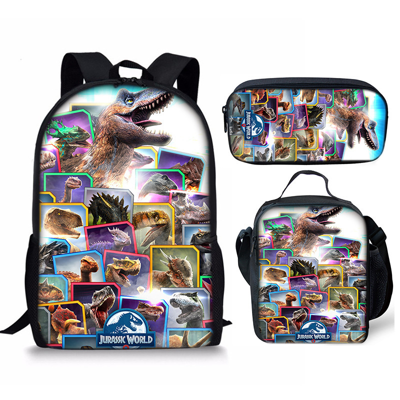 Jurassic World Backpack Kids Jurassic World Anime School Bag Ideal Present