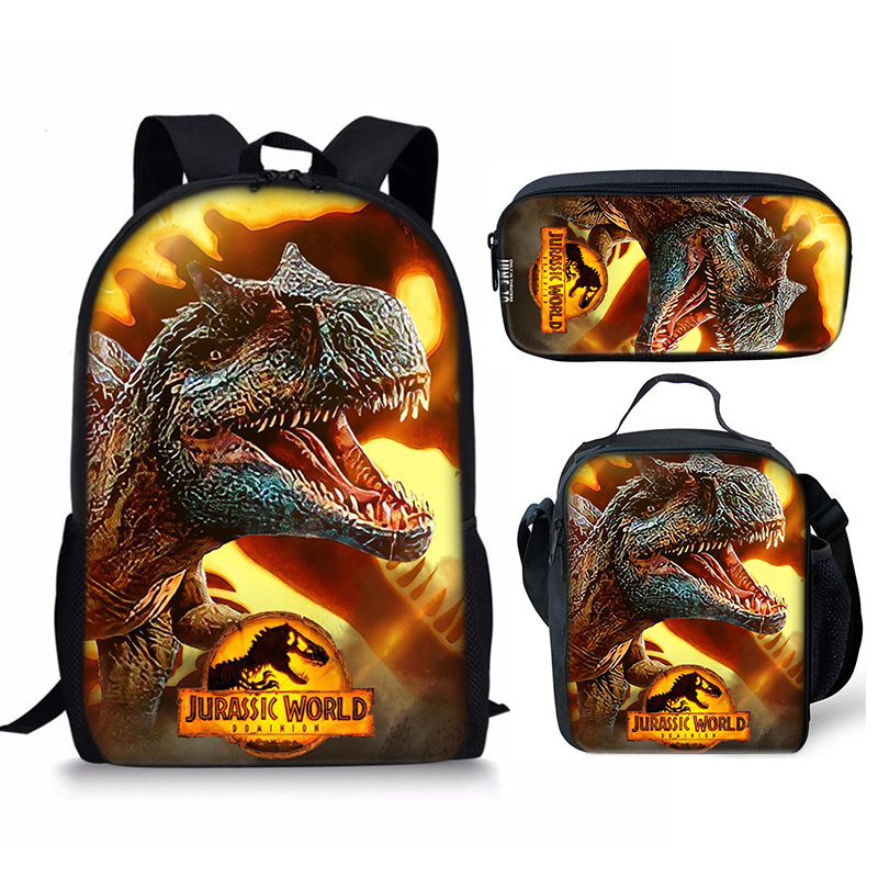 Jurassic World Backpack Kids Jurassic World Anime School Bag Ideal Present