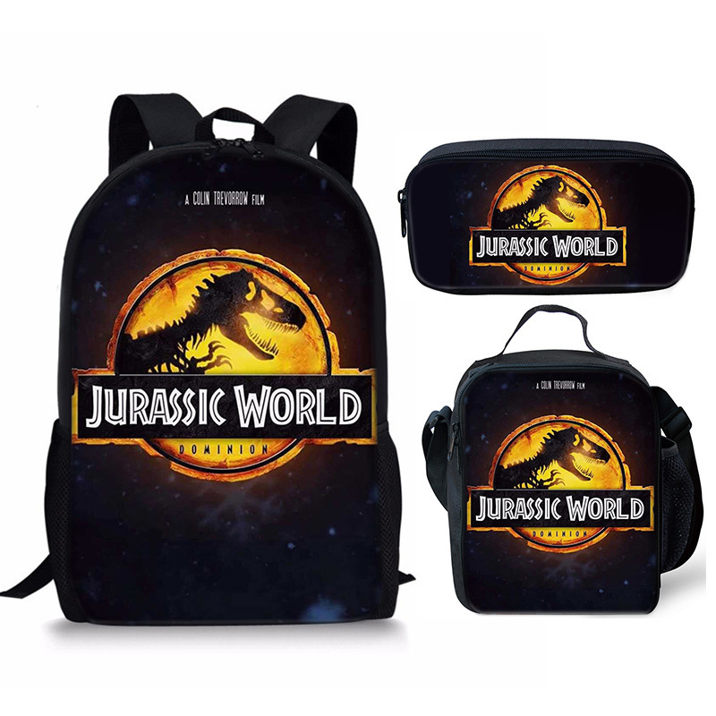 Jurassic World Backpack Kids Jurassic World Anime School Bag Ideal Present