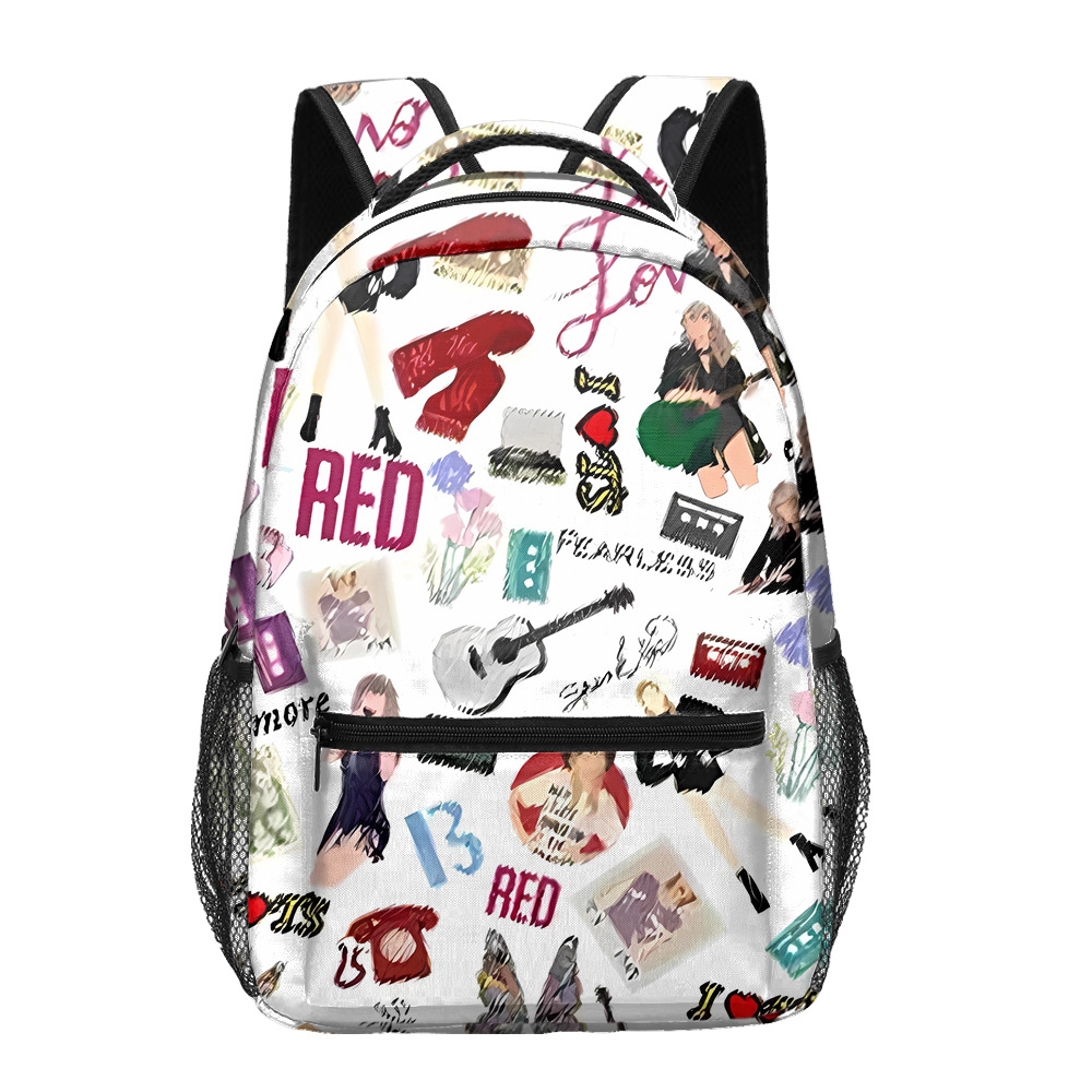Taylor Swift Large Capacity Backpack Bags Schoolbag Backpack