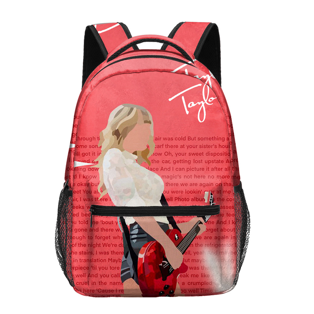 Taylor Swift Large Capacity Backpack Bags Schoolbag Backpack