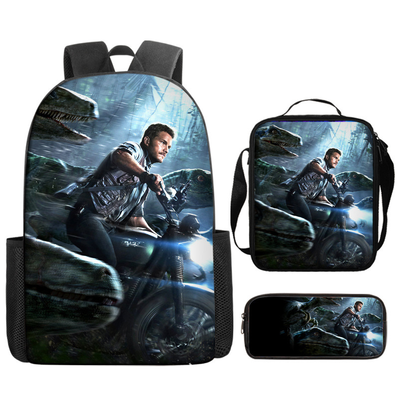 Jurassic World Backpack Kids Jurassic World Anime School Bag Ideal Present