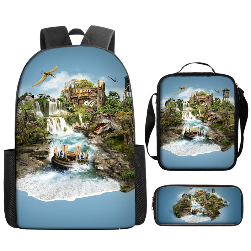 Jurassic World Backpack Kids Jurassic World Anime School Bag Ideal Present