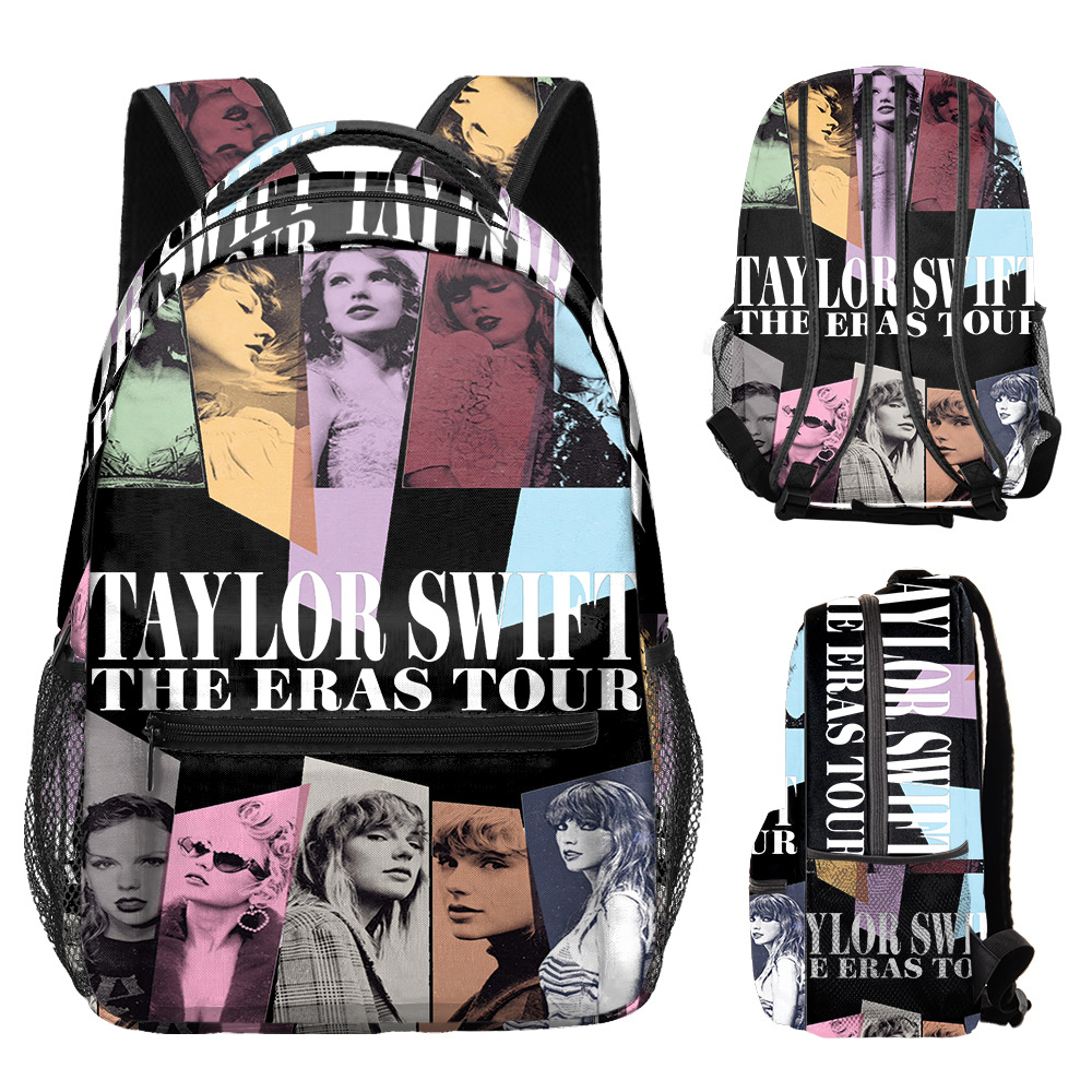 Primary And Secondary School Students Taylor Swift Full Printed Backpack