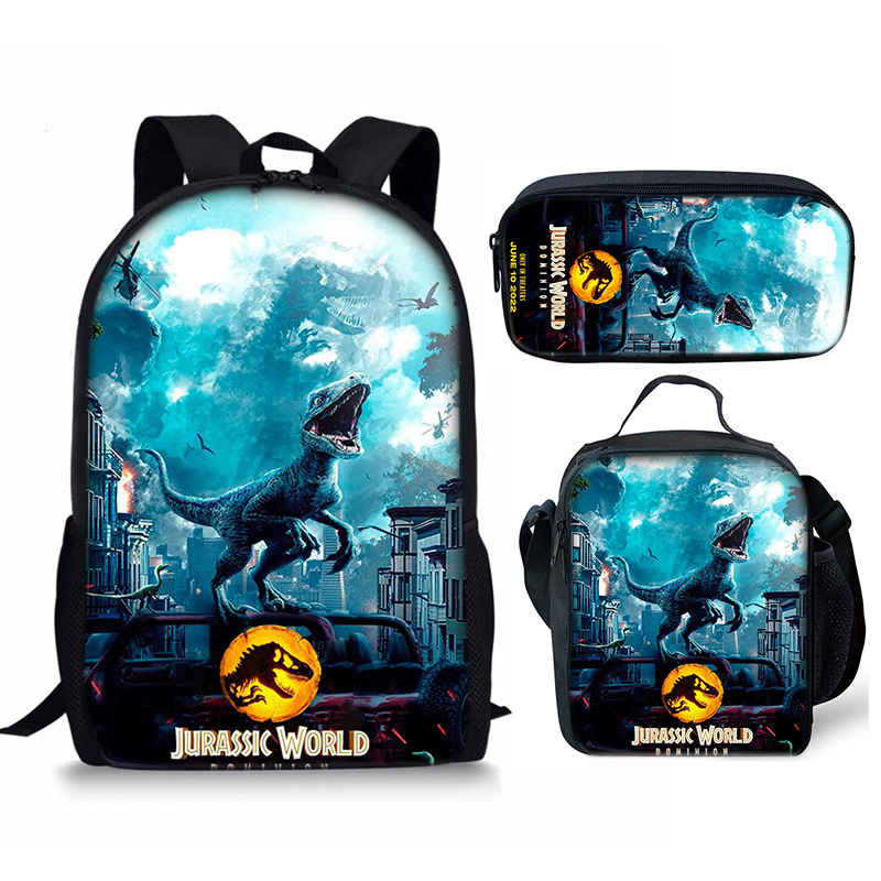 Jurassic World Backpack Kids Jurassic World Anime School Bag Ideal Present