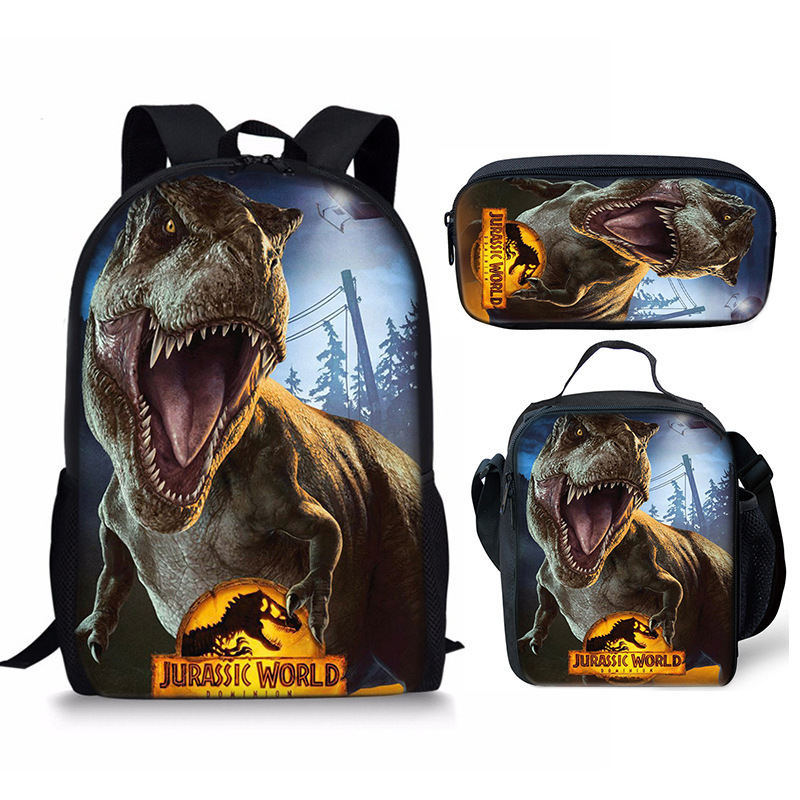 Jurassic World Backpack Kids Jurassic World Anime School Bag Ideal Present