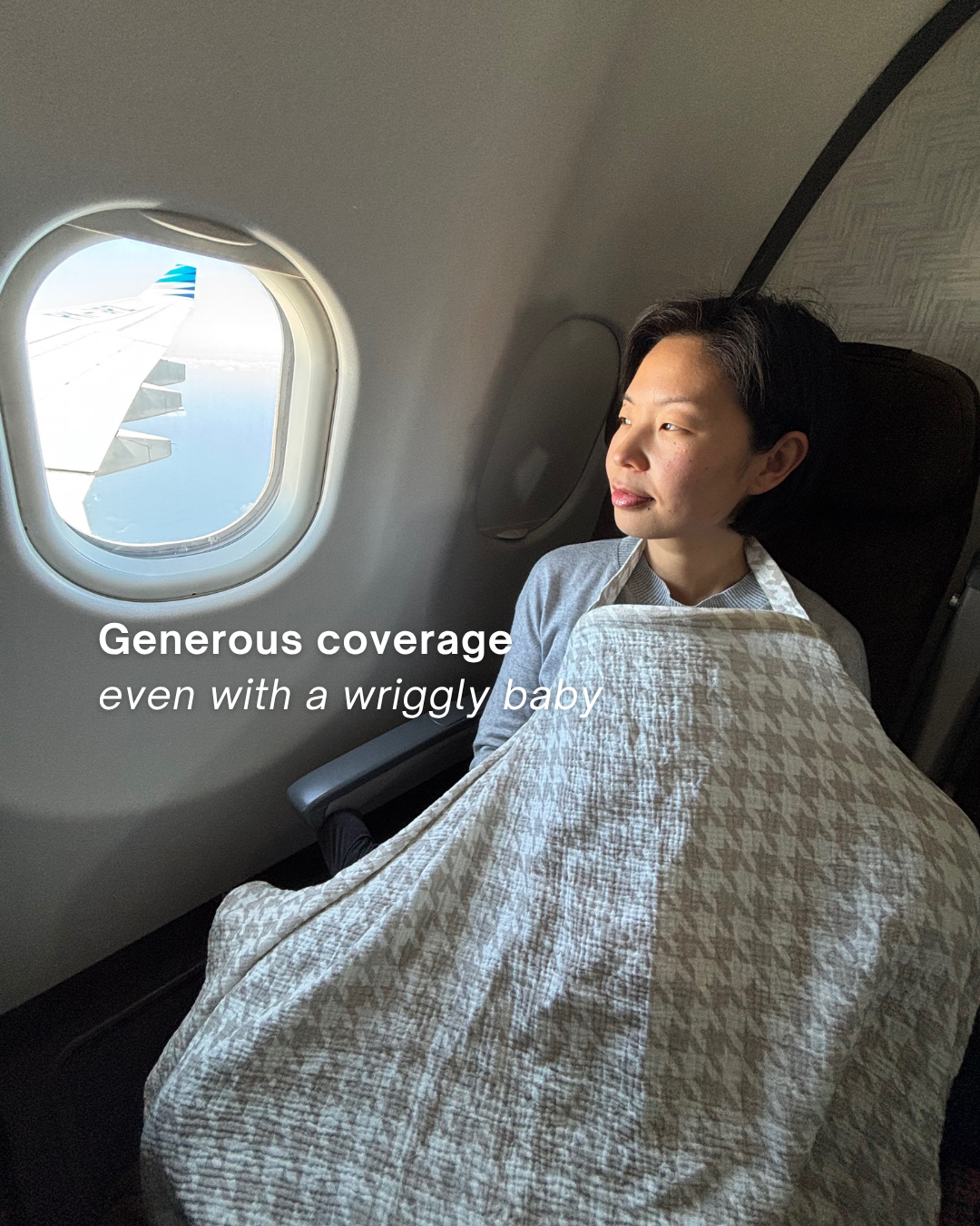 Soft & Lightweight Breastfeeding Nursing Cover