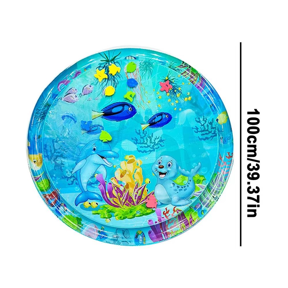 Cooling Water Sensory Mat for Cats – Inflatable Interactive Pet Play Mat with Pump