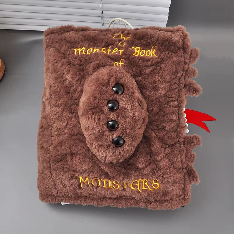 Harry Potter Monster Book of Monsters Plush Keychain & Hug Pillow