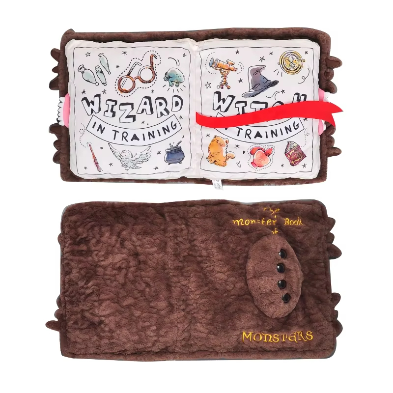 Harry Potter Monster Book of Monsters Plush Keychain & Hug Pillow