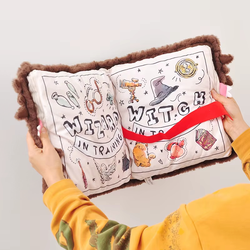Harry Potter Monster Book of Monsters Plush Keychain & Hug Pillow