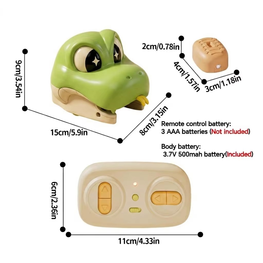 RC Magnetic Eating Snake Toy