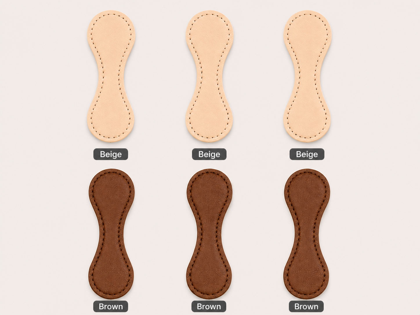 Premium Magnetic PU Leather Clothing Clips
