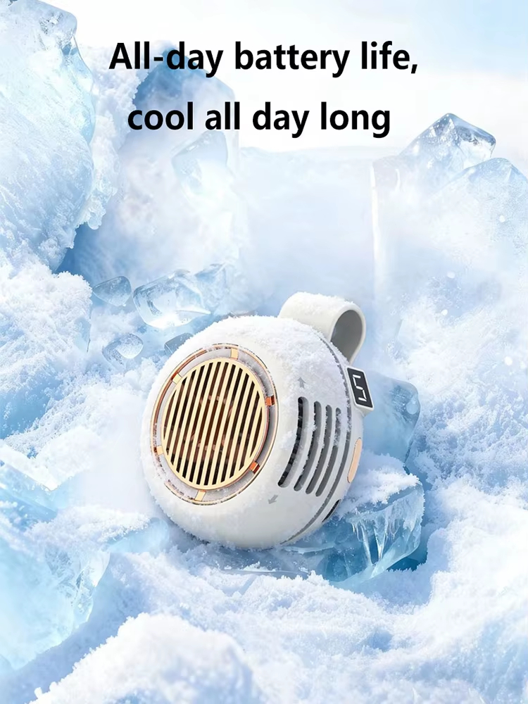 ❄️ Portable Clip-On Wearable Cooling Fan