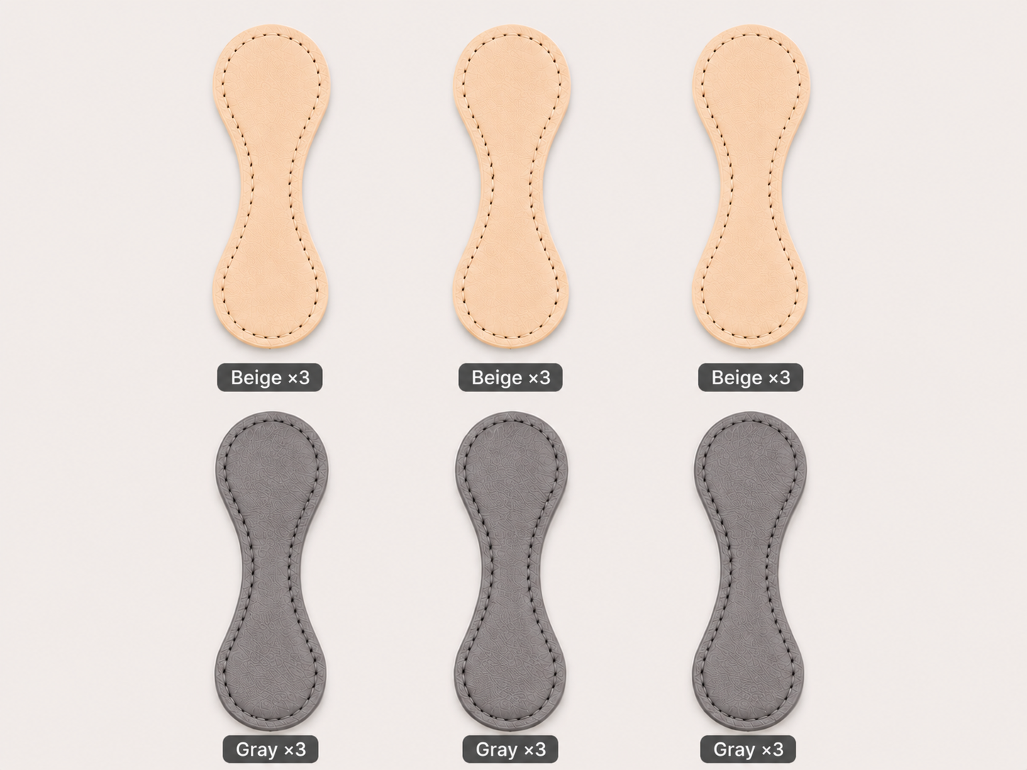Premium Magnetic PU Leather Clothing Clips