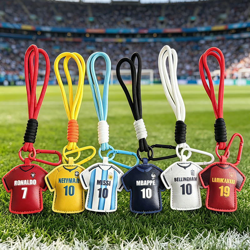 2026 Soccer Jersey Keychain