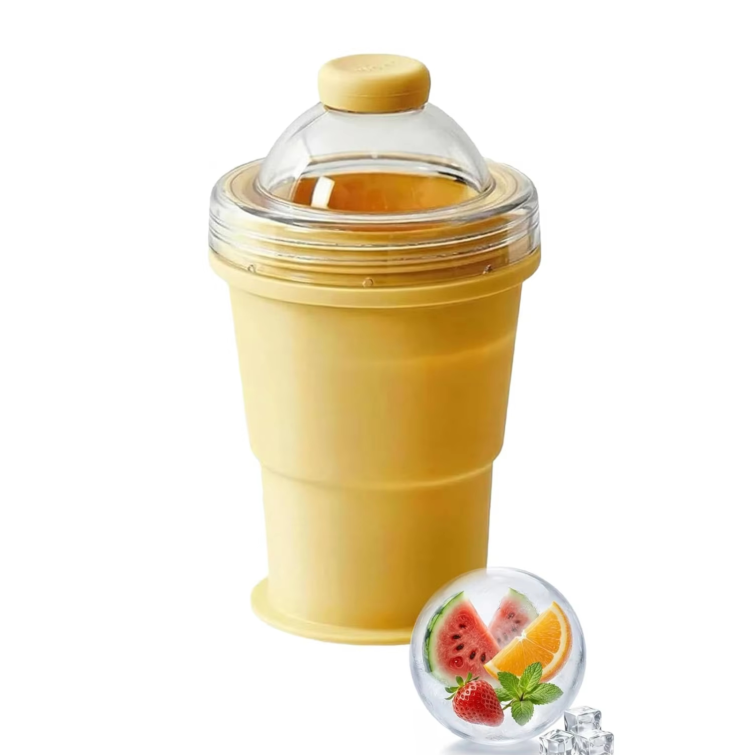🧊 2-in-1 Ice Ball Maker & Cup