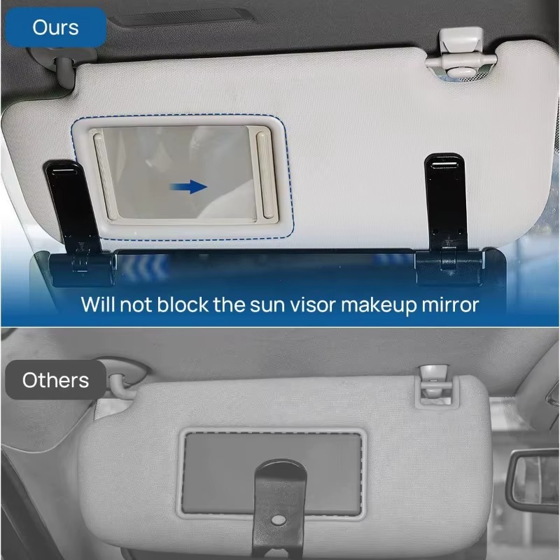 Universal Adjustable Car Sun Visor Extender – Anti-Glare Sun Shield